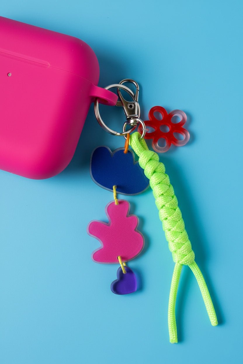 Charm Flower & Heart - Charms - Moore Estudio