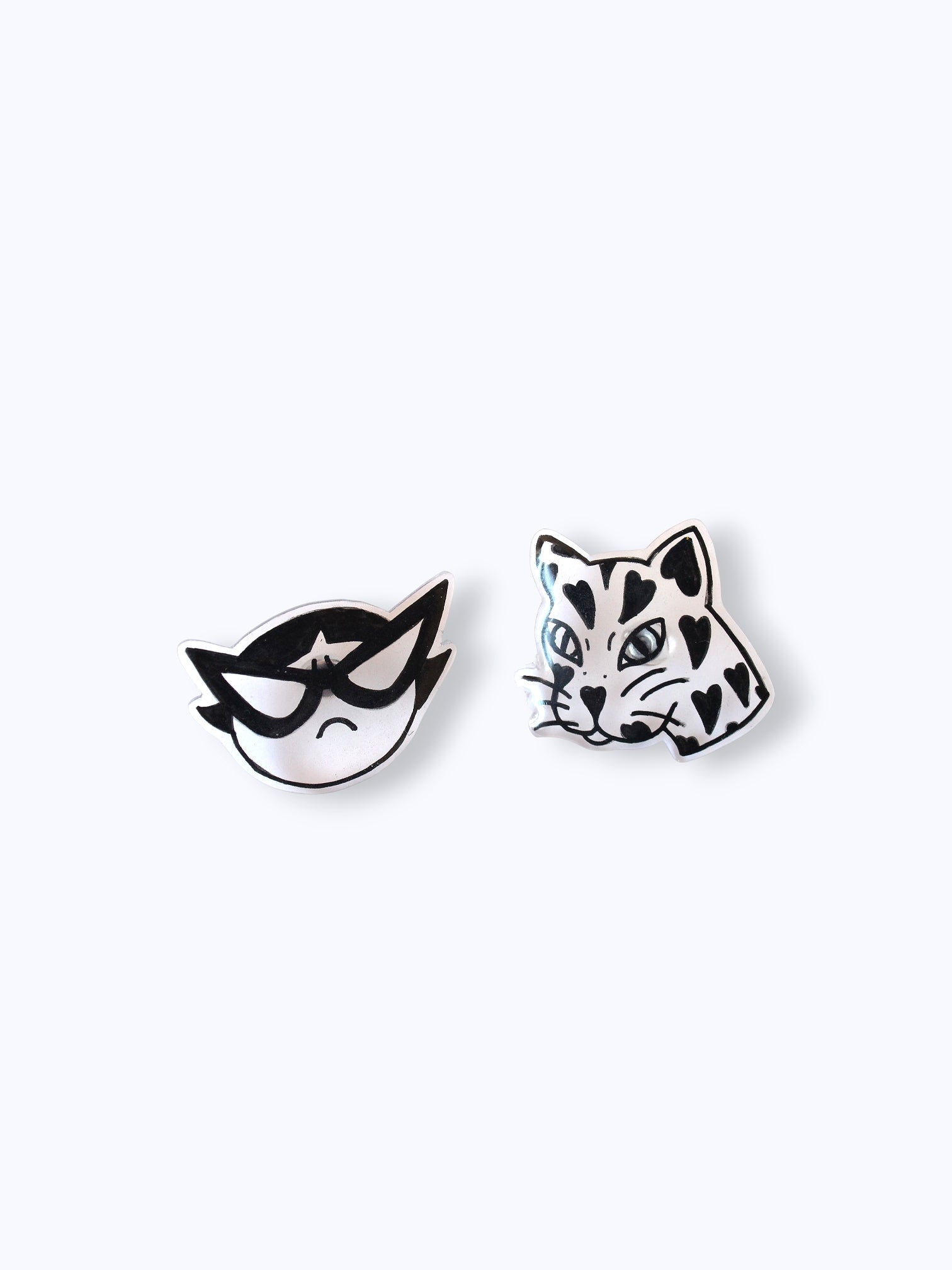 Pack Pins Wild Mood – Mask & Tiger - Moore Estudio